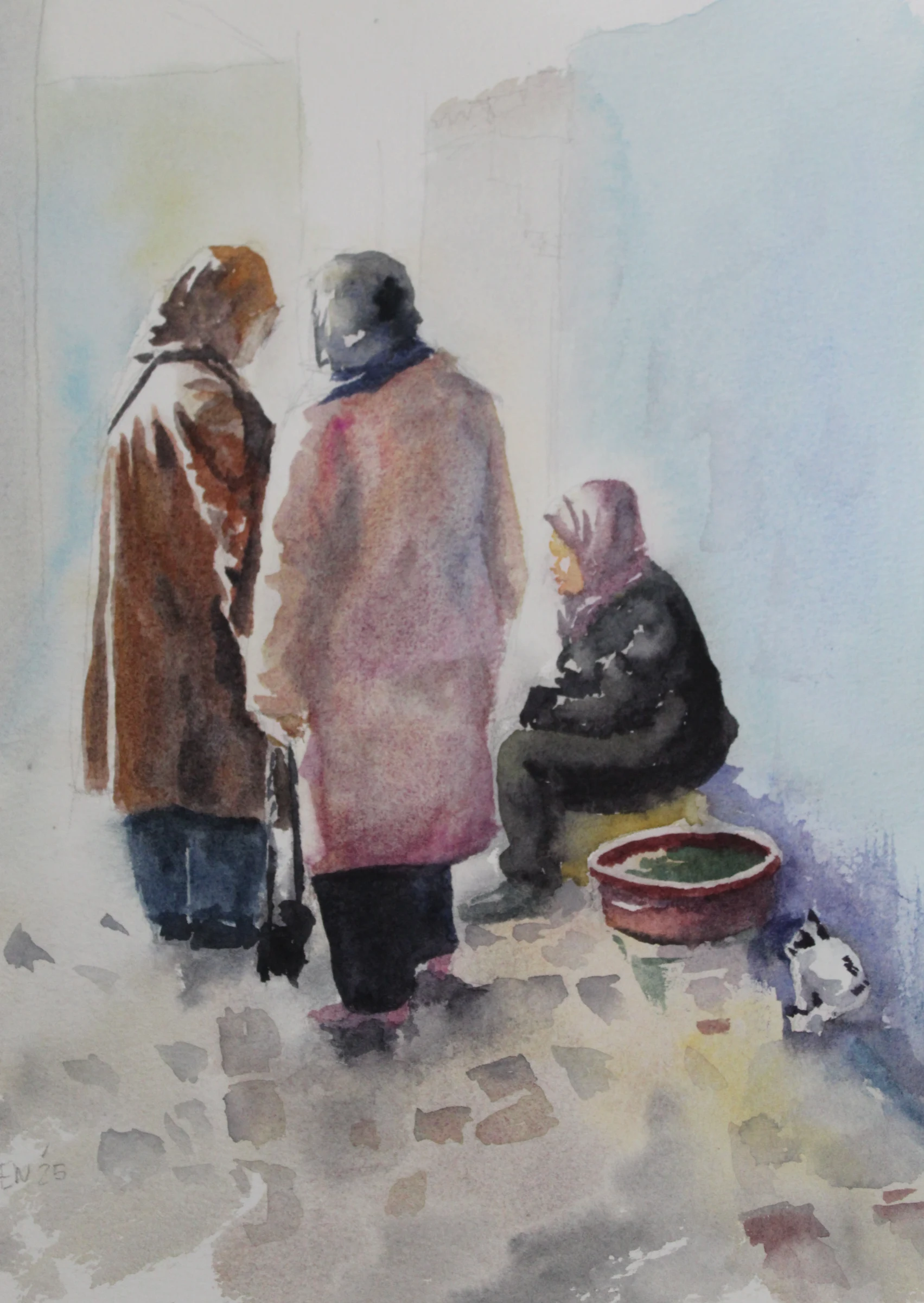 Mujeres en el zoco